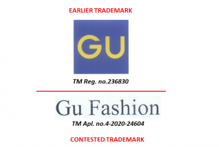 Applied-for mark  “Gu Fashion” is opposed